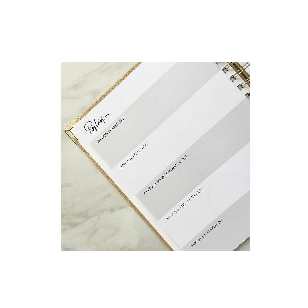 2026 Caramel Linen Coil