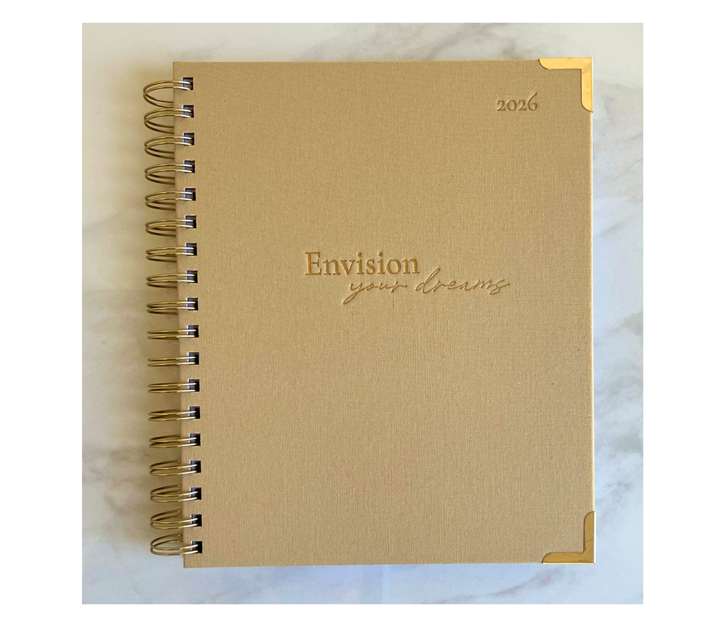 2026 Caramel Linen Coil